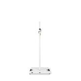 Gravity LS 431W White Square Base Lighting Stand With Offset M20 Mount